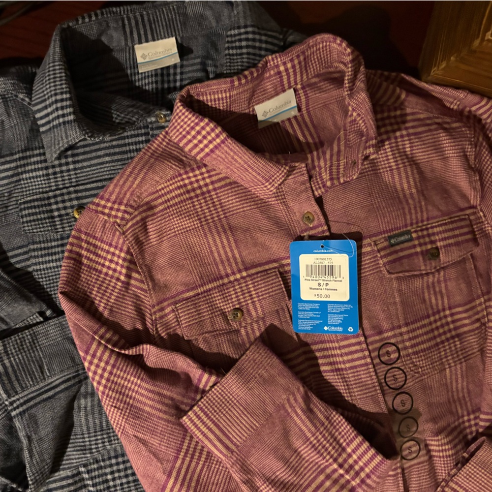 Set of 2 Columbia Flannel Shirts
